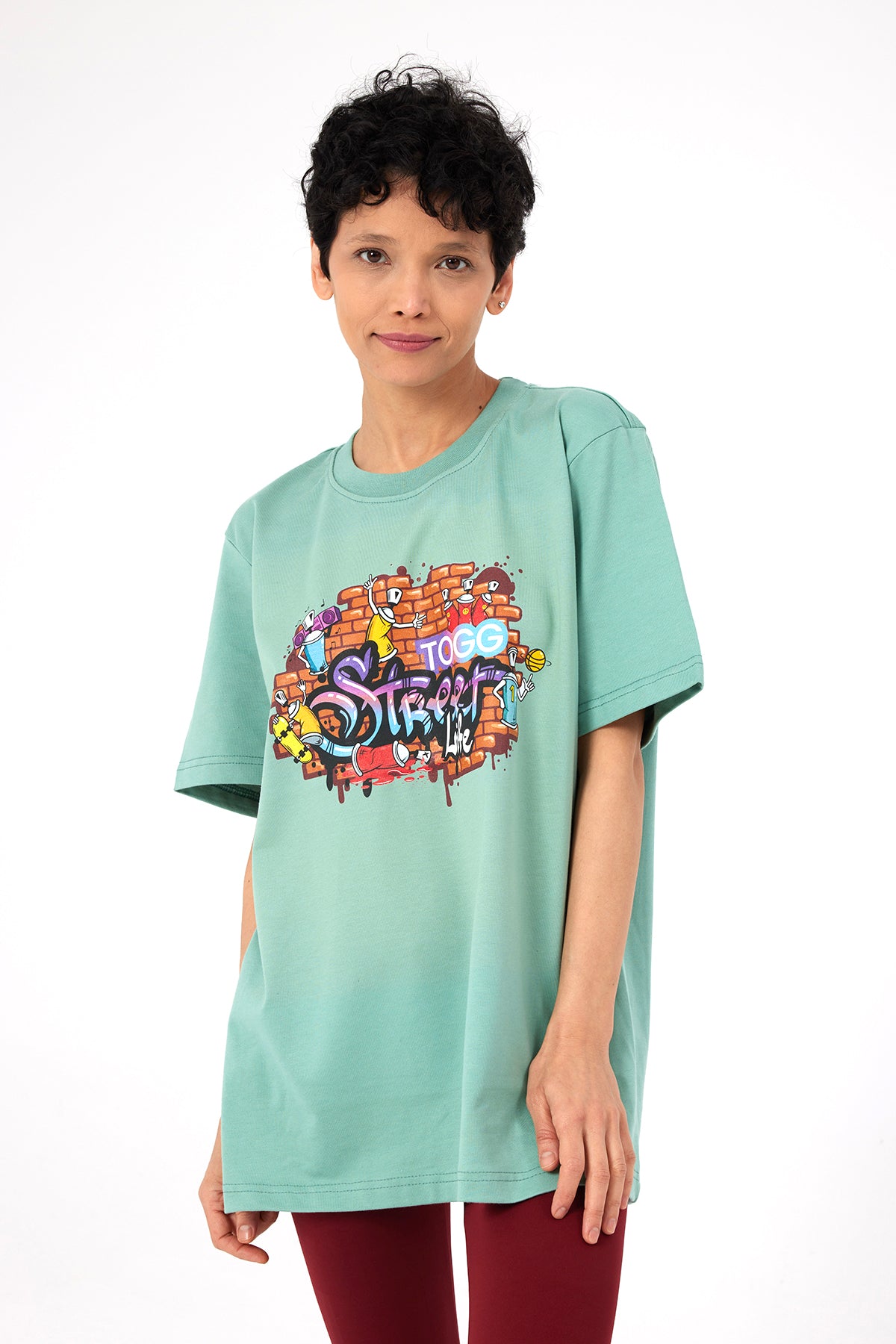 Graffiti style t-shirt
